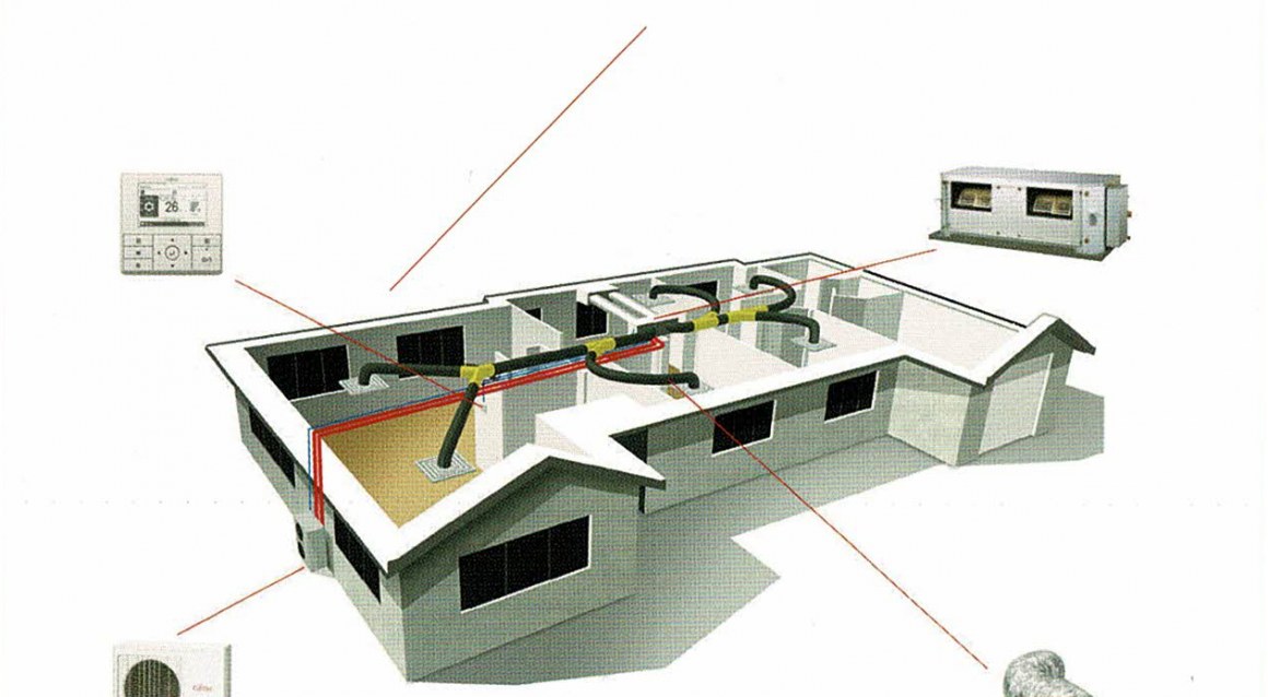 Ducted central heating & Cooling